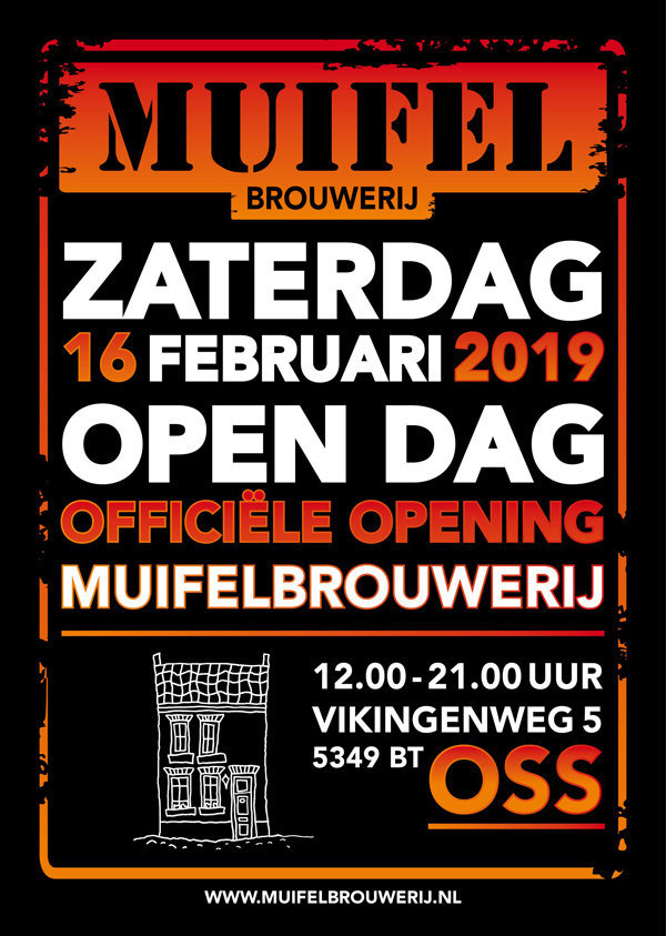 Muifel poster open dag