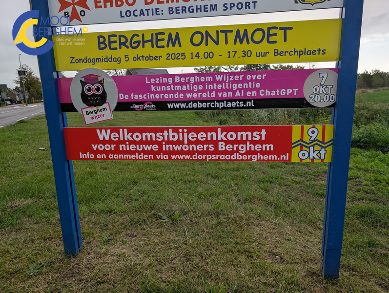 dorpsraadwelkombijeenkomstbordwiro