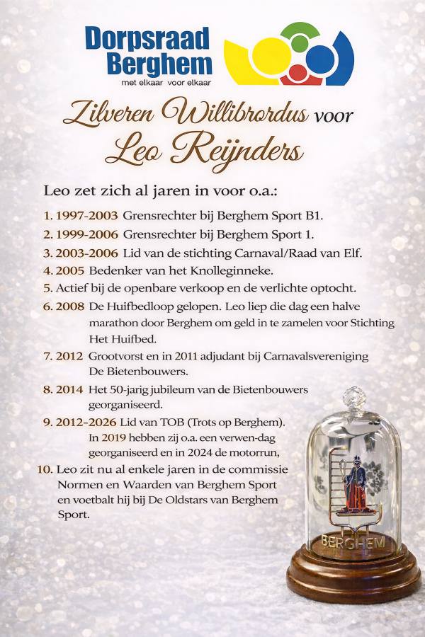 zilverenWillibrordusleoReijnders lijst activiteiten